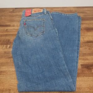 Mens Levi's 27X32 Slimming Straight Jeans